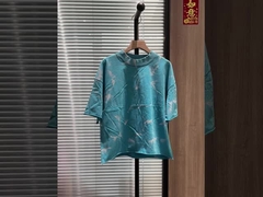 Camiseta lavada con nieve y lavada con ácido