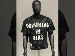 Camiseta de piedra de alfombra personalizada