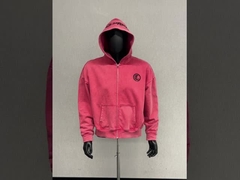 Lavadora de piedra personalizada de piedra de alfombra de gran tamaño con cremallera con capucha