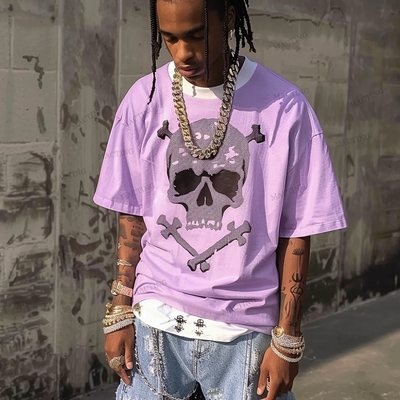comprar Camiseta cortada de gran tamaño para hombres Camiseta cortada de gran tamaño para hombres online manufacture
