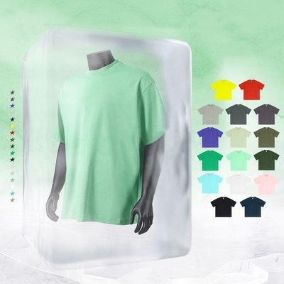 comprar Camisetas en blanco de algodón orgánico a granel Moda Streetwear Sorona Tejido Seco rápido Verano Gran tamaño Hielo fresco online manufacture