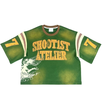 comprar Vintage Detección de agujas Camiseta de fútbol masculino Tops Logotipo de diseño Ropa de fútbol online manufacture