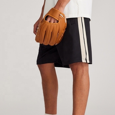 comprar 2024 Verano Gimnasio de poliéster masculino Correr Pantalla de sudor lateral rayada en estilo básico online manufacture