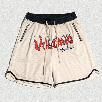 comprar Camisetas con bordado de época de poliéster de gimnasio de baloncesto de malla transpirable con cuerda de tira online manufacture