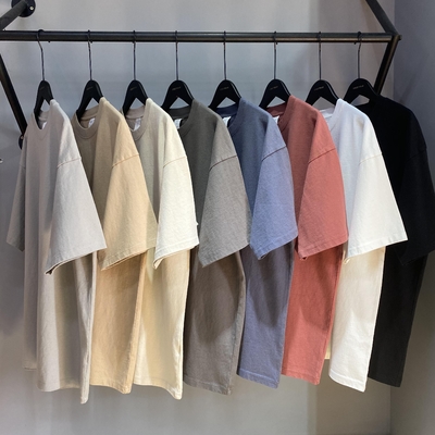 comprar T-shirts de hombres con problemas T-shirts Dtg Impresión de ácido lavado Sublime Camisa de calle Negro Vintage online manufacture