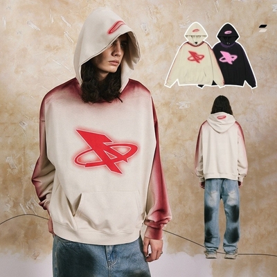 comprar 2024 ropa callejera moda sudadera con capucha hecha a mano lavada con ácido de 420 gramos suéter para hombres y mujeres online manufacture