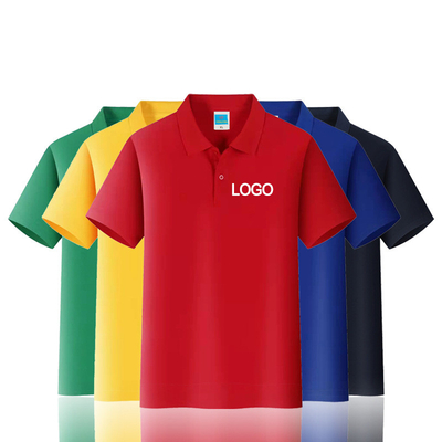 comprar Camiseta de polo para hombres diseño personalizado Manga corta algodón poliéster uniformes de golf online manufacture