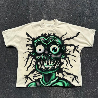 comprar Camiseta de hombre de algodón de punto con impresión DTG y diseño de cultivo en caja online manufacture