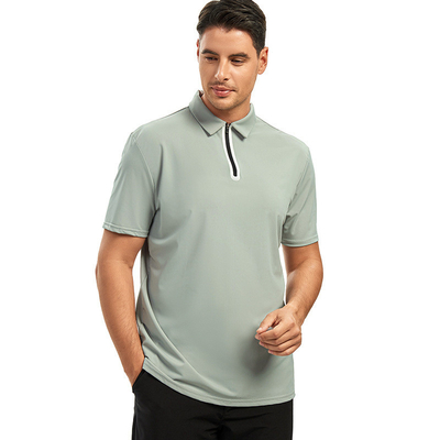 comprar Camisas de golf coloridas personalizadas de moda rápida y secas para hombres uniforme sencillo con logotipo impreso online manufacture