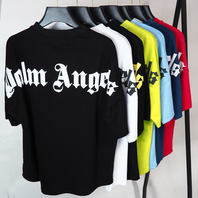 comprar Camiseta de algodón pesado de 240 gramos con impresión en espuma 3D y cuello O-Neck Plain online manufacture