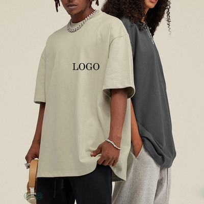 comprar Diseño de logotipo personalizado camisetas lavadas para hombres camisetas de hombro de gran tamaño en algodón 100% online manufacture
