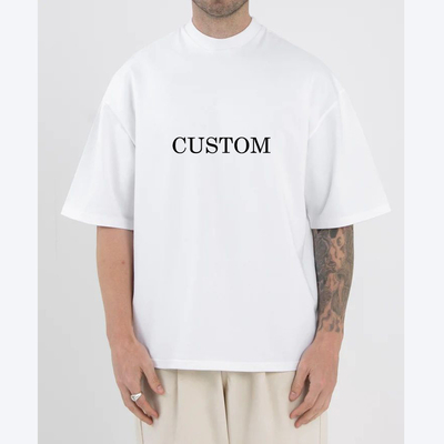 comprar Colorido o personalizado 220 gsm 100% de algodón 300 gsm de peso pesado camiseta cuadrada de gran tamaño online manufacture