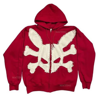 comprar Algodón Francés Terry bordado lavado con ácido Vintage Unisex Distressed Patch Aplique Hoodies online manufacture