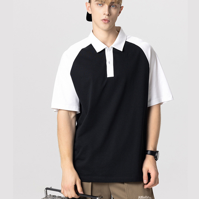 comprar Logotipo personalizado camiseta de talla grande para hombres 260 gsm 100% de algodón ropa callejera Hip Hop lavado ácido en blanco online manufacture