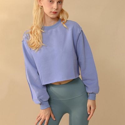 comprar Al aire libre camiseta de cuello cortado de tamaño grande con capucha camiseta de cuello cortado para mujeres online manufacture