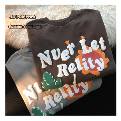 comprar Elige tu estilo 100% de algodón simple camiseta casual de gran tamaño con logotipo personalizado online manufacture
