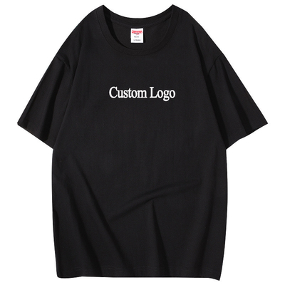 comprar Camisetas blancas de algodón pesado 260g Camiseta de etiqueta privada Método de tejido de cuello redondo blando online manufacture