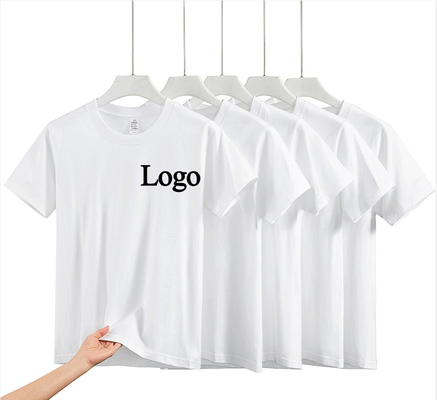 comprar Impresión gruesa 220 Gsm en blanco personalizado camisetas blancas en blanco en blanco en granel Casual Oportunidad online manufacture