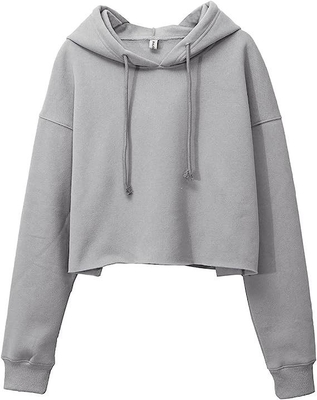 comprar Camiseta de poliéster con capucha Camiseta deportiva casual corta para mujeres con capucha online manufacture