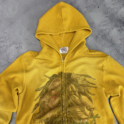comprar Waffle a medida para hombres Tricot con tirante Hoodie pesado de gran tamaño Distressed Vintage Acid Wash online manufacture