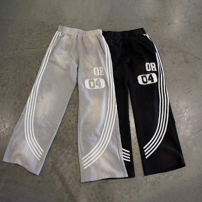 comprar Pantaloncitos de cintura alta con rayas laterales y diseño de logotipo personalizado online manufacture