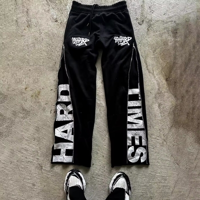 Camisetas de hombre con cintura elástica y cierre con cremallera
