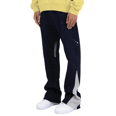 Los hombres calzoncillos desnudos pantalones sueltos calzoncillos deportivos ropa callejera colorida