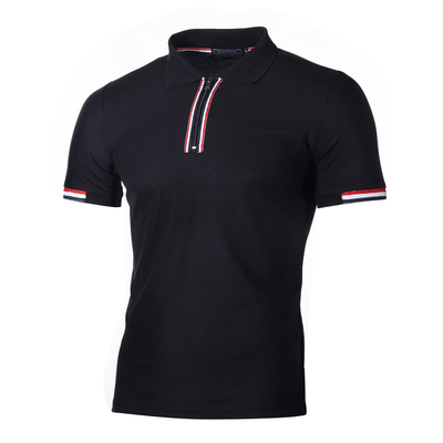 Camisas de polo de media cremallera de color o personalizadas para hombres Camisas deportivas casuales para niños